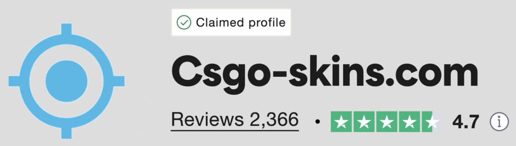 CSGO-Skins Promo Code: Trustpilot Rating